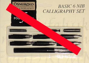 Osmiroid 1F Dip Pen Nib Vintage Perry & Co No 