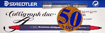 Duo calligraphy marker